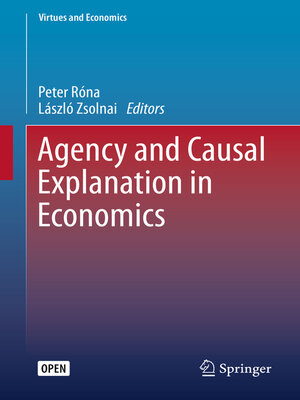 cover image of Agency and Causal Explanation in Economics